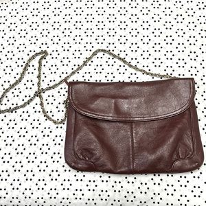 Leather clutch